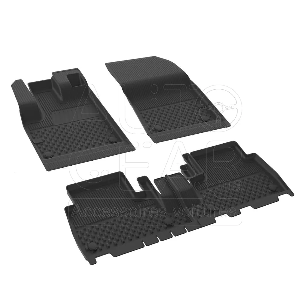 Tapis de Voiture 4D Sahler pour Peugeot Rifter (2019+) vue 2