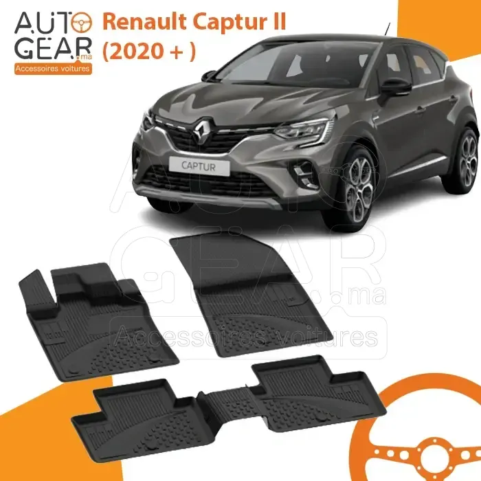 Tapis de Voiture 4D Sahler pour Renault Captur II (2020+)