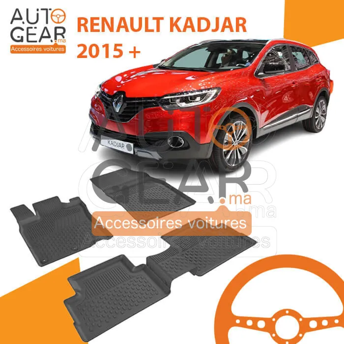 Tapis de Voiture 4D Sahler pour Renault Kadjar (2015+)
