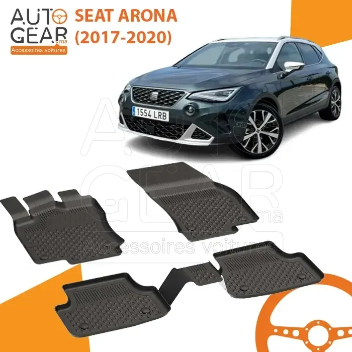 Tapis de Voiture 4D Sahler pour Seat Arona (2017-2020)
