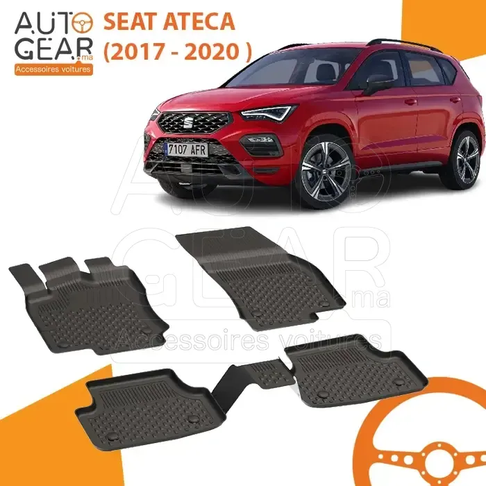 Tapis de Voiture 4D Sahler pour Seat Ateca (2017-2020)