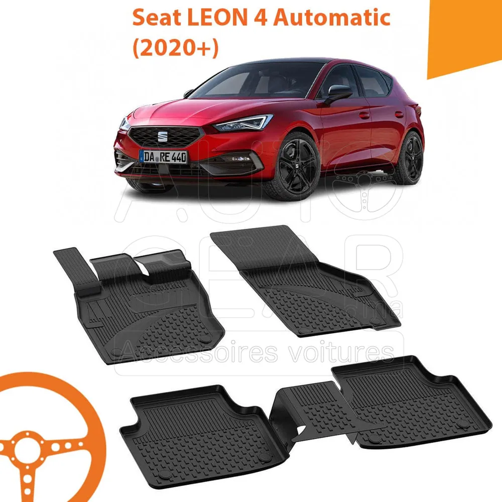 Tapis de Voiture 4D Sahler pour Seat León 4 Automatique (2020+)