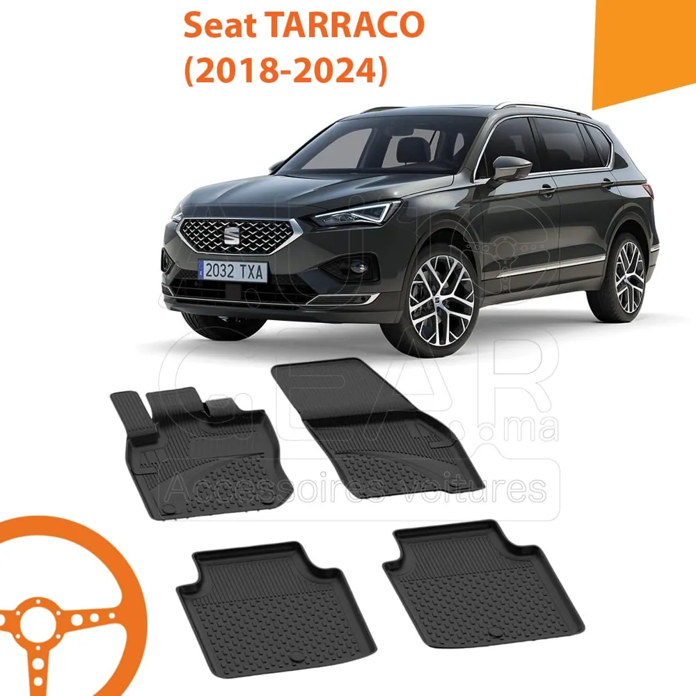 Tapis de Voiture 4D Sahler pour Seat Tarraco (2018-2024)