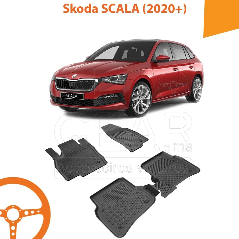 Tapis de Voiture 4D Sahler pour Skoda Scala (2020+)