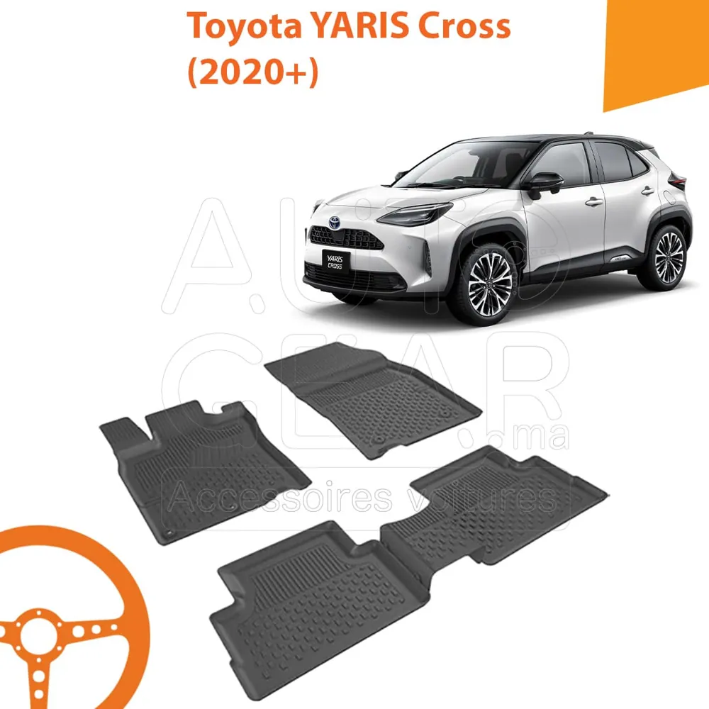 Tapis de Voiture 4D Sahler pour Toyota Yaris Cross (2020+)