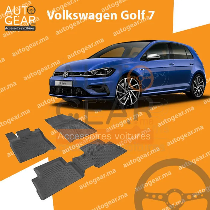 Tapis de Voiture 4D Sahler pour Volkswagen Golf 7
