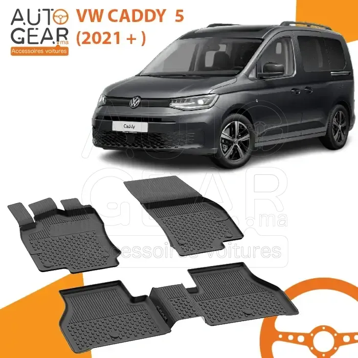 Tapis de Voiture 4D Sahler pour Volkswagen Caddy 5 (2021+)