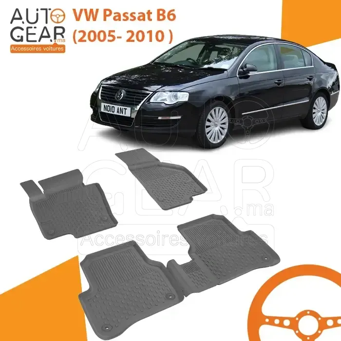 Tapis de Voiture 4D Sahler pour Volkswagen Passat B6 (2005-2010)