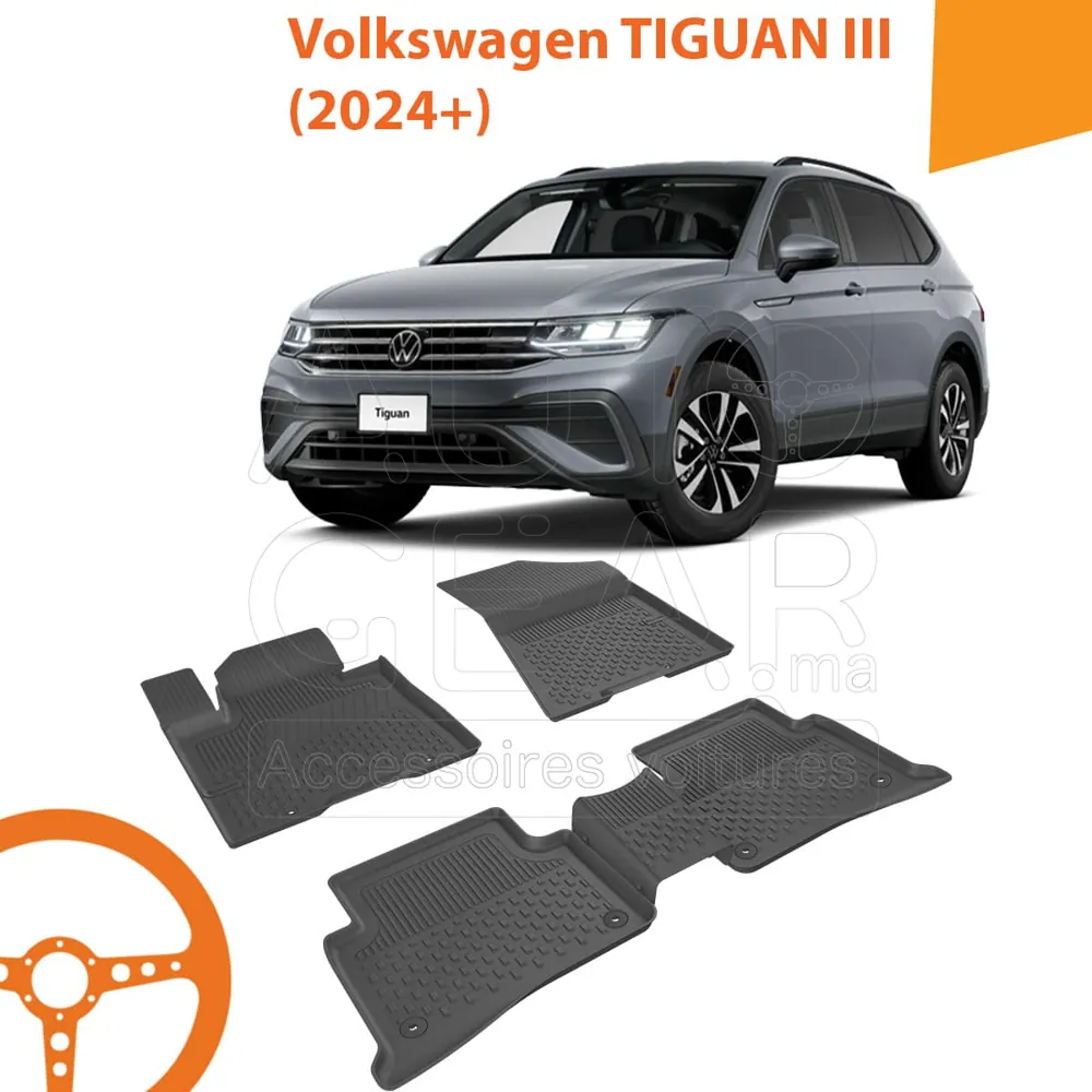 Tapis de Voiture 4D Sahler pour Volkswagen Tiguan III (2024+)