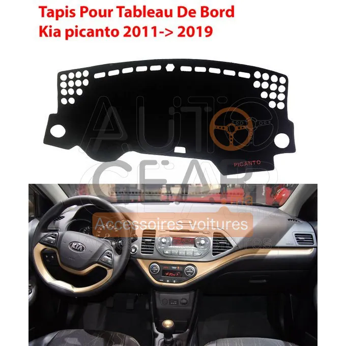 Cache Tableau de Bord Kia Picanto (2011-2019) vue 2