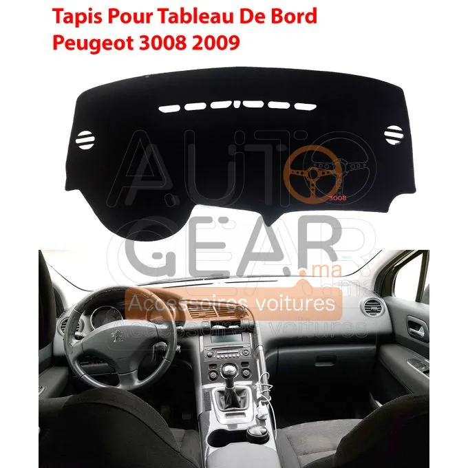 Cache Tableau de Bord Peugeot 3008 (2009-2016) vue 2