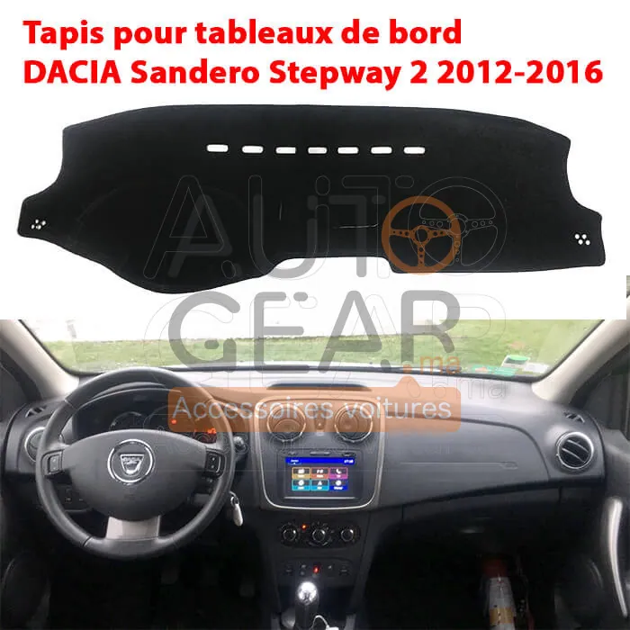 Tapis de Tableau de Bord Dacia Sandero Stepway (2012-2016) vue 2