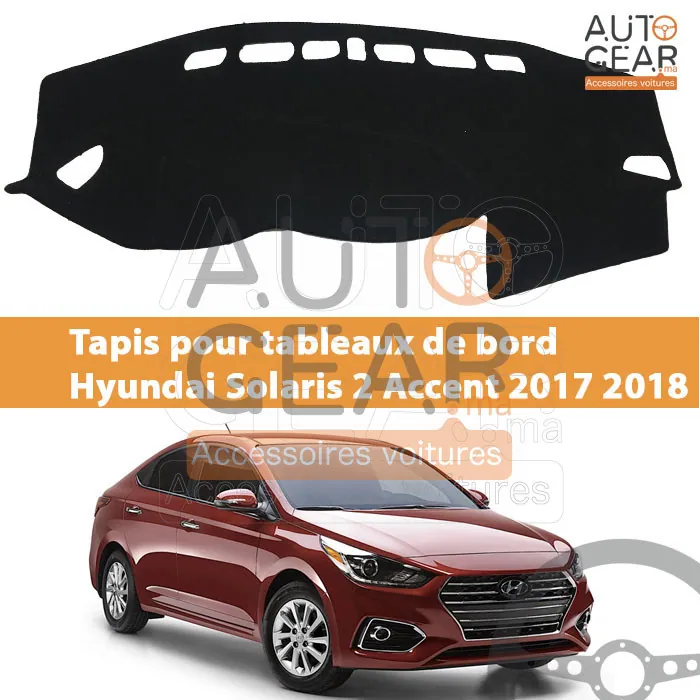 Tapis tableau de bord Hyundai Solaris 2 Accent 2017-2020