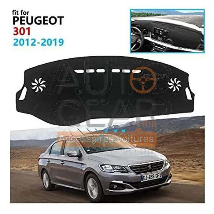 Tapis de Tableau de Bord Peugeot 301 (2012-2019)