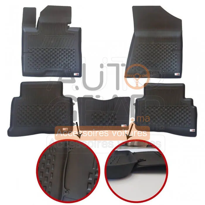 Tapis de Voiture 4D Sahler pour Audi A3 (8V) vue 4