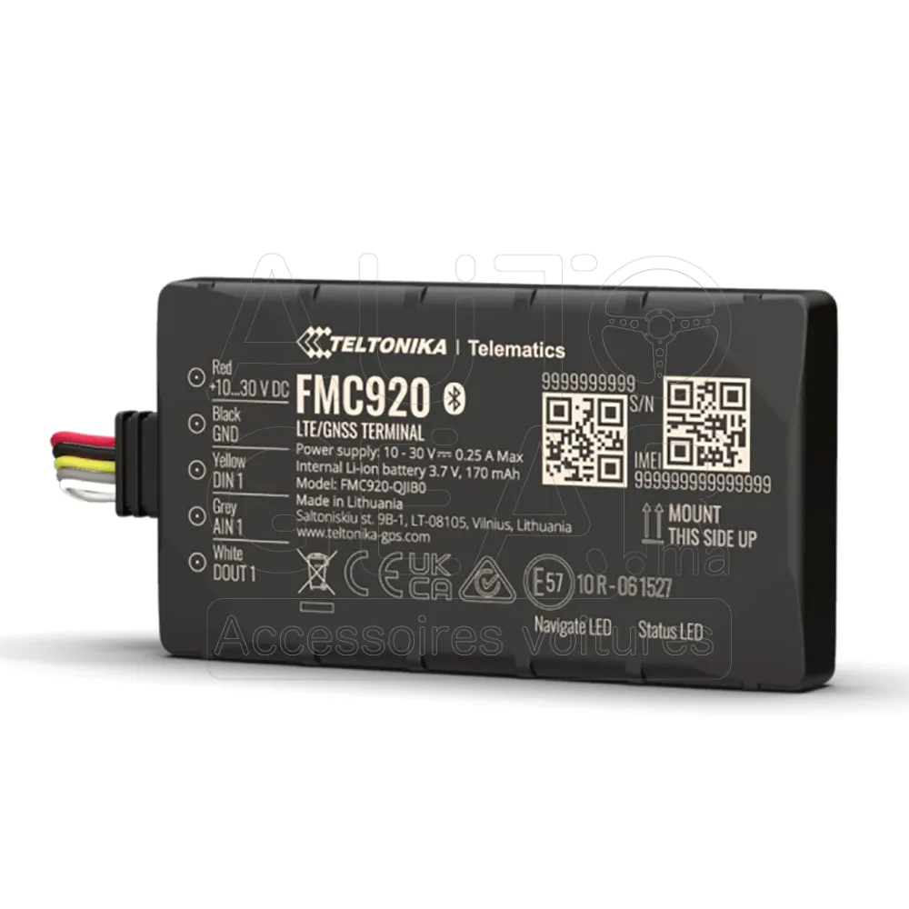 Traceur GPS Teltonika FMC920 4G LTE Cat 1