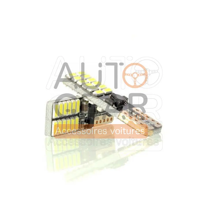 Veilleuses LED Canbus Anti-Erreur W5W T10 vue 3