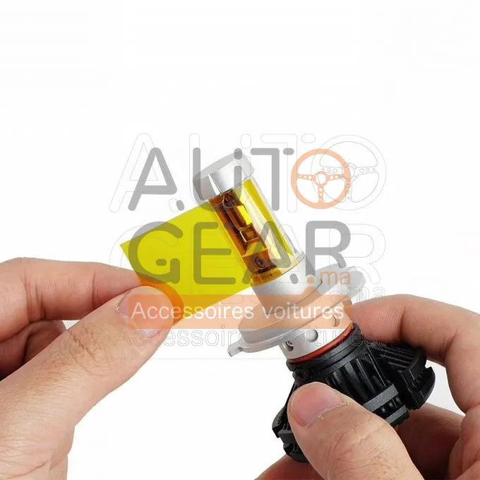 Ampoules LED Turbo X3 Jaune Blanc Bleu Glace vue 3
