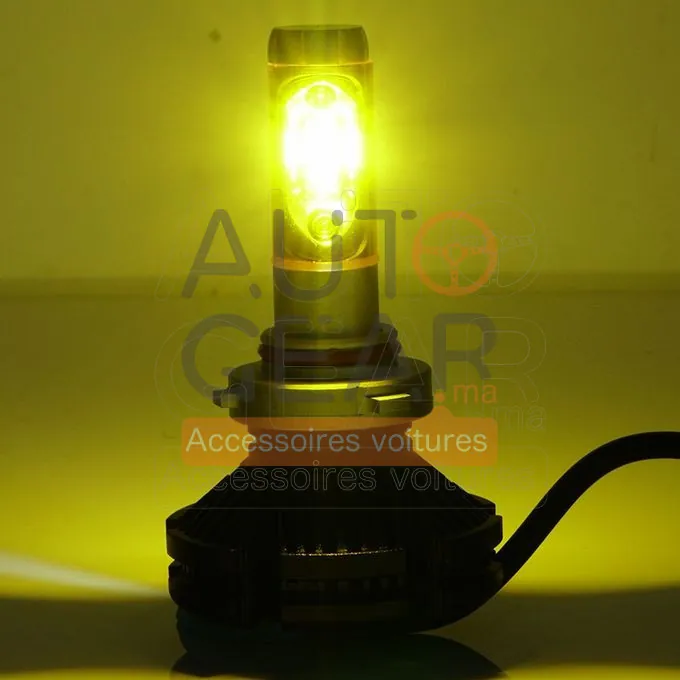 Ampoules LED Turbo X3 Jaune Blanc Bleu Glace vue 4