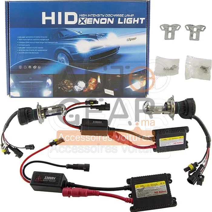 Ampoules Xenon H4 8000K